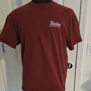 Hurley Men's Brick Red Short Sleeve Tee